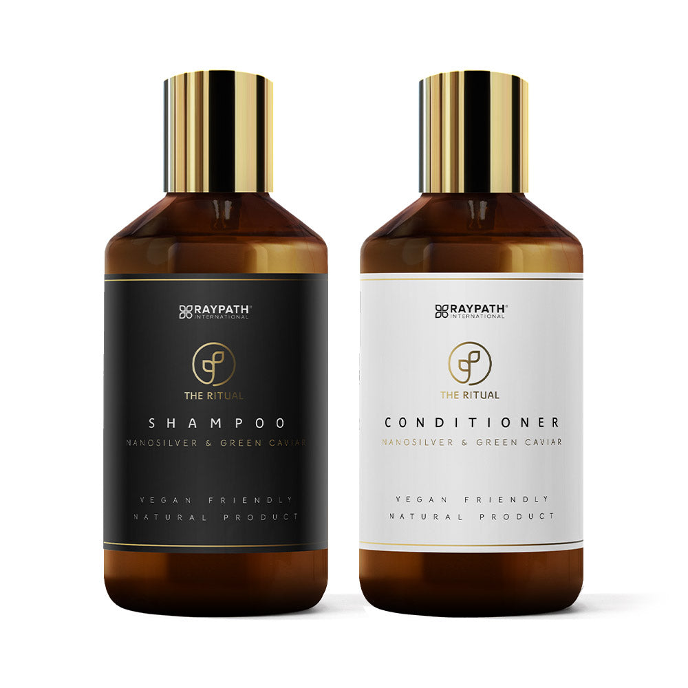 Nanozilver & Green Caviar Set - Glanzend, gezond haar met een natuurlijke boost